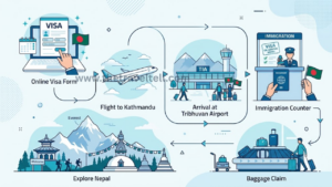 Visa Process Infographic