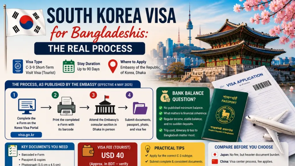 South Korea Visa for Bangladeshis